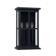 Capital 926431BK - Mansell 3 Light Outdoor Wall Lantern