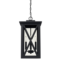 Capital 926642BK - Avondale 4 Light Outdoor Hanging Lantern