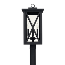 Capital 926643BK - Avondale 4 Light Outdoor Post Lantern