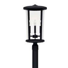 Capital 926743BK - Howell 4 Light Outdoor Post Lantern