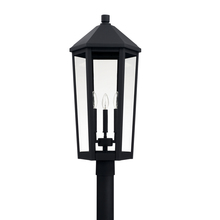 Capital 926934BK - Ellsworth 3 Light Outdoor Post Lantern