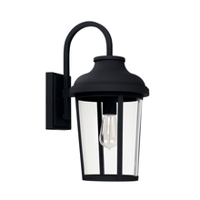 Capital 927011BK - Dunbar 1 Light Outdoor Wall Lantern