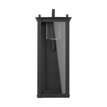 Capital 934611BK-GL - Hunt 1 Light Outdoor Wall Lantern