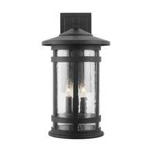 Capital 935531BK - Mission Hills 3 Light Outdoor Wall Lantern