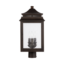 Capital 936932OZ - Sutter Creek 3 Light Outdoor Post Lantern