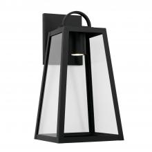 Capital 943712BK-GL - Leighton 1 Light Outdoor Wall Lantern