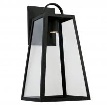 Capital 943713BK-GL - Leighton 1 Light Outdoor Wall Lantern