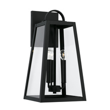 Capital 943732BK - Leighton 3 Light Outdoor Wall Lantern