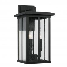 Capital 943832BK - Barrett 3 Light Outdoor Wall Lantern