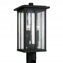 Capital 943835BK - Barrett 3 Light Outdoor Post Lantern