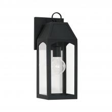 Capital 946311BK - Burton 1 Light Outdoor Wall Lantern