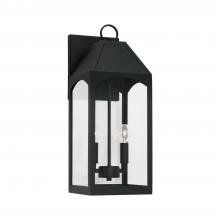 Capital 946321BK - Burton 2 Light Outdoor Wall Lantern