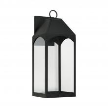 Capital 946341BK-GL - Burton 1 Light Night Sky Outdoor Wall Lantern