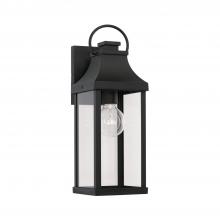 Capital 946411BK - Bradford 1 Light Outdoor Wall Lantern