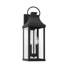 Capital 946421BK - Bradford 2 Light Outdoor Wall Lantern