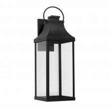 Capital 946441BK-GL - Bradford 1 Light Outdoor Wall Lantern