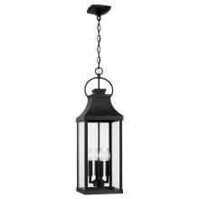 Capital 946442BK - Bradford 4 Light Outdoor Hanging Lantern