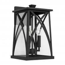 Capital 946531BK - Marshall 3 Light Outdoor Wall Lantern