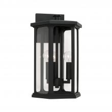 Capital 946631BK - Walton 3 Light Outdoor Wall Lantern