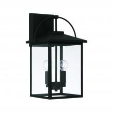 Capital 948021BK - Bryson 2-Light Outdoor Wall-Lantern