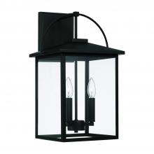 Capital 948031BK - Bryson 3-Light Outdoor Wall-Lantern