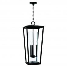 Capital 948132BK - Elliott 3-Light Outdoor Hanging-Lantern