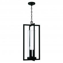 Capital 948232BK - Kent 3-Light Outdoor Hanging-Lantern