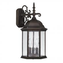 Capital 9834OB - Main Street 3 Light Outdoor Wall Lantern