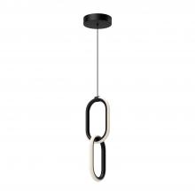 Kuzco Lighting Inc PD92615-BK - Airen 15-in Black LED Pendant