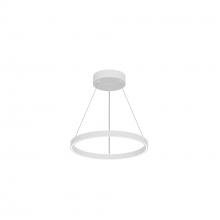 Kuzco Lighting Inc PD87118-WH-UNV-010 - Cerchio 18-in White LED Pendant