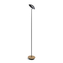 Koncept Inc RYO-SW-MTB-WOK-FLR - Royyo Floor Lamp, Matte Black Body, White Oak base plate