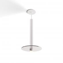 Koncept Inc CMP-S1-S-16-MWT+GCLR9 - Combi Pendant 16&#34; Single Unit Matte White with Matte White Canopy