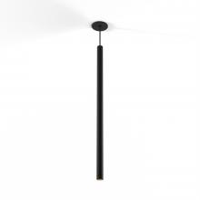 Koncept Inc CMP-S1-S-36-MTB - Combi Pendant 36&#34; Single Unit Matte Black with Matte Black Canopy, Suspension / Flush Mount 2-in