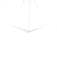 Koncept Inc ZBP-24-B-SW-MWT-CNP - Z-Bar Pendant Medium Bird, Soft Warm, Matte White, 49&#34; x 15&#34; x 9.3&#34;