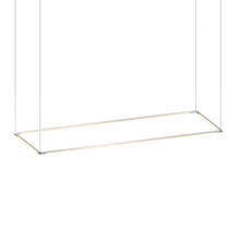 Koncept Inc ZBP-48-R-SW-SIL-CNP - Z-Bar Pendant Large Rectangle, Silver (16&#34;/48&#34; light bars)