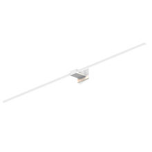 Koncept Inc ZBW-60-4-CM-SW-MWT - Z-Bar Wall Sconce, Soft Warm, Matte White, 60,&#34; Center Mount