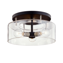 Troy C7552-TBK/PN - Bergamot Station Semi Flush