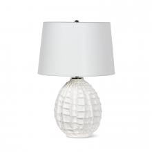 Regina Andrew 13-1575WT - Caspian Ceramic Table Lamp (White)