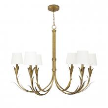 Regina Andrew 16-1416GLD - River Reed Chandelier Small