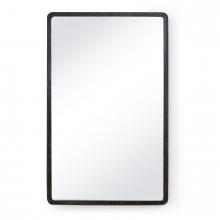 Regina Andrew 21-1147BLK - Knox Leather Rectangle Mirror