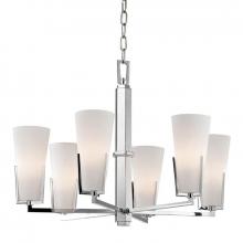 Hudson Valley 1806-PC - UPTON 6 LIGHT CHANDELIER