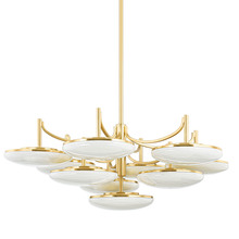 Hudson Valley 2006-AGB - BREGMAN 10 LIGHT SEMI FLUSH