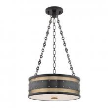 Hudson Valley 2216-AOB - GAINES 3 LIGHT PENDANT