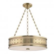 Hudson Valley 2222-AGB - GAINES 4 LIGHT PENDANT