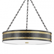 Hudson Valley 2230-AOB - GAINES 6 LIGHT CHANDELIER