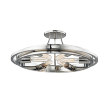 Hudson Valley 2721-PN - CHAMBERS 6 LIGHT FLUSH MOUNT