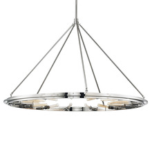 Hudson Valley 2758-PN - CHAMBERS 15 LIGHT PENDANT