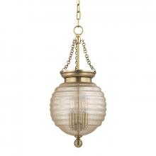 Hudson Valley 3210-AGB - COOLIDGE 3 LIGHT PENDANT