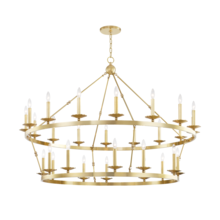 Hudson Valley 3228-AGB - ALLENDALE 28 LIGHT CHANDELIER