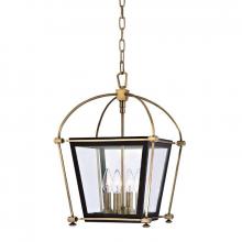 Hudson Valley 3612-AGB - HOLLIS 4 LIGHT PENDANT